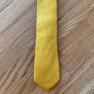 Bright Yellow Ike Behar Tie